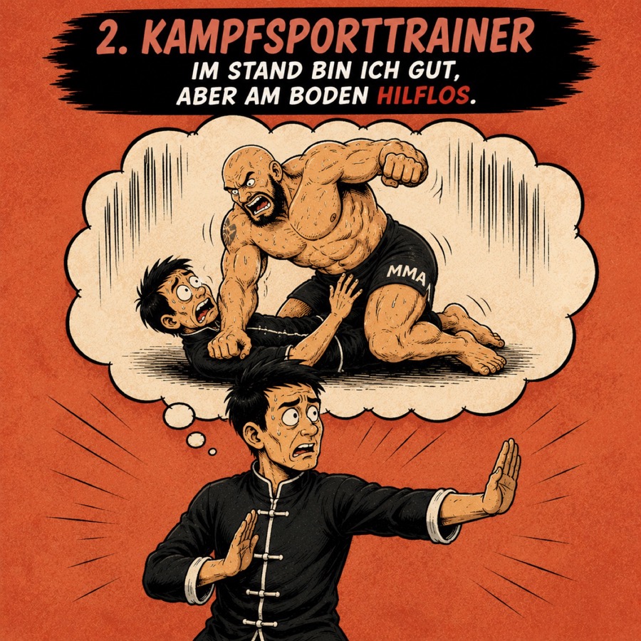 Du kommst aus einer anderen Kampfsportart